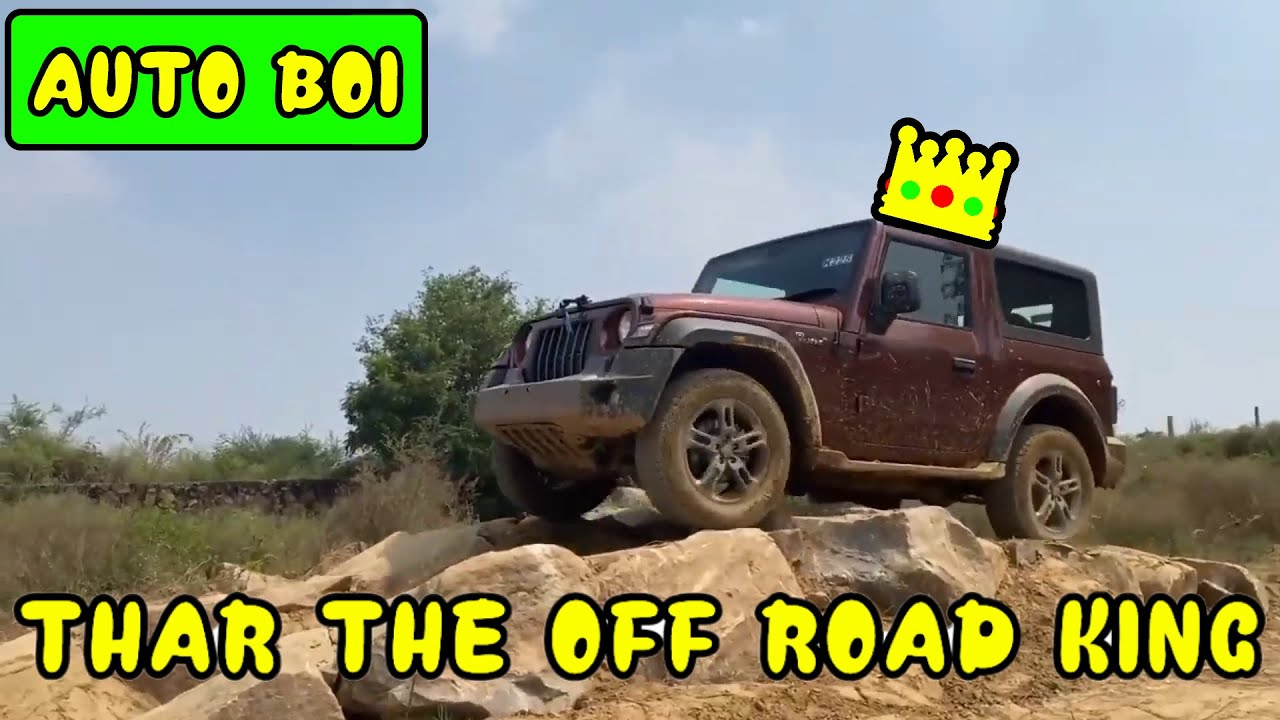 All New Thar Off Road Test || Mahindra Thar 2021 Off Road Test || 2021 Thar Vs Fortuner || Auto Boi