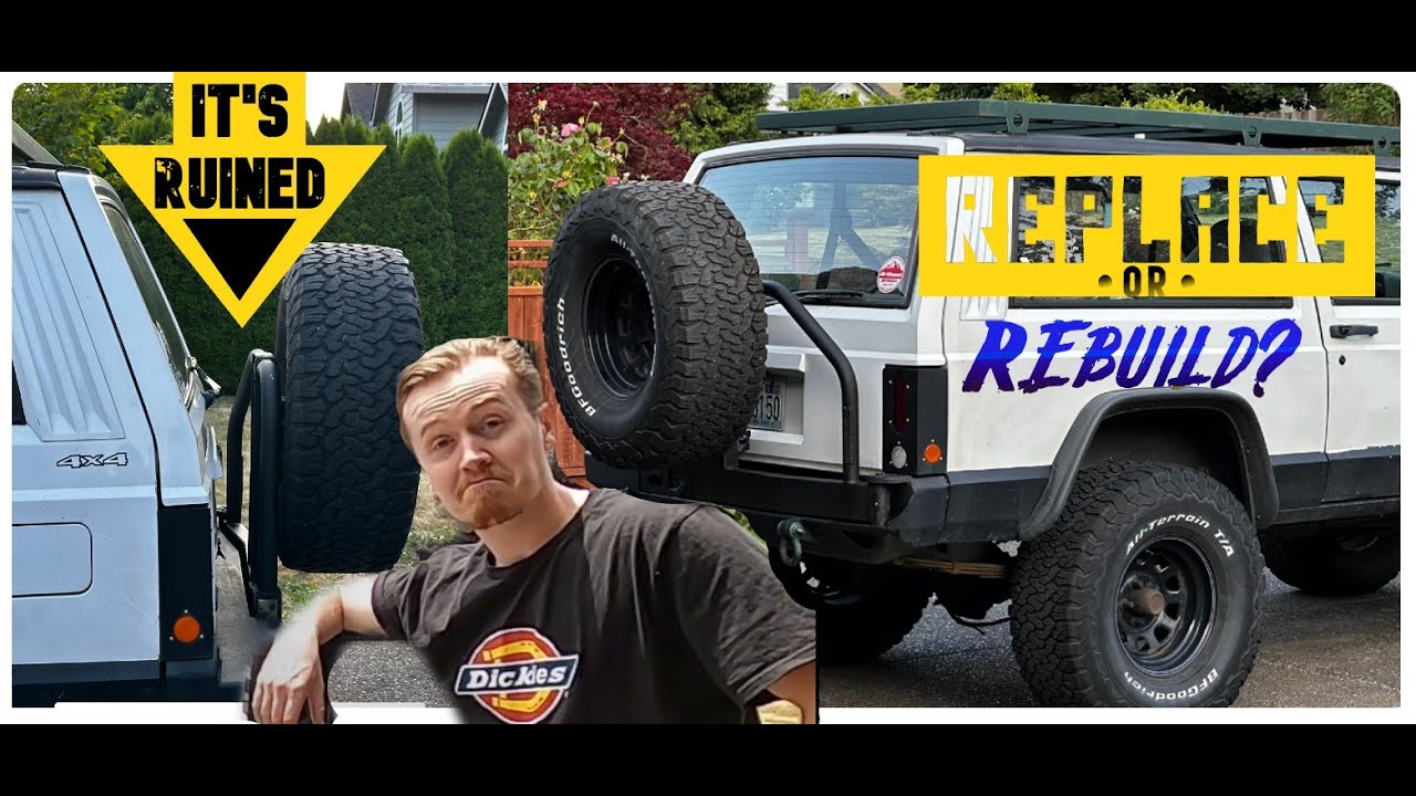 Как починить держатель шин Smitty Built XRC (подсказка: он экономит вес и пространство) Jeep Cher...