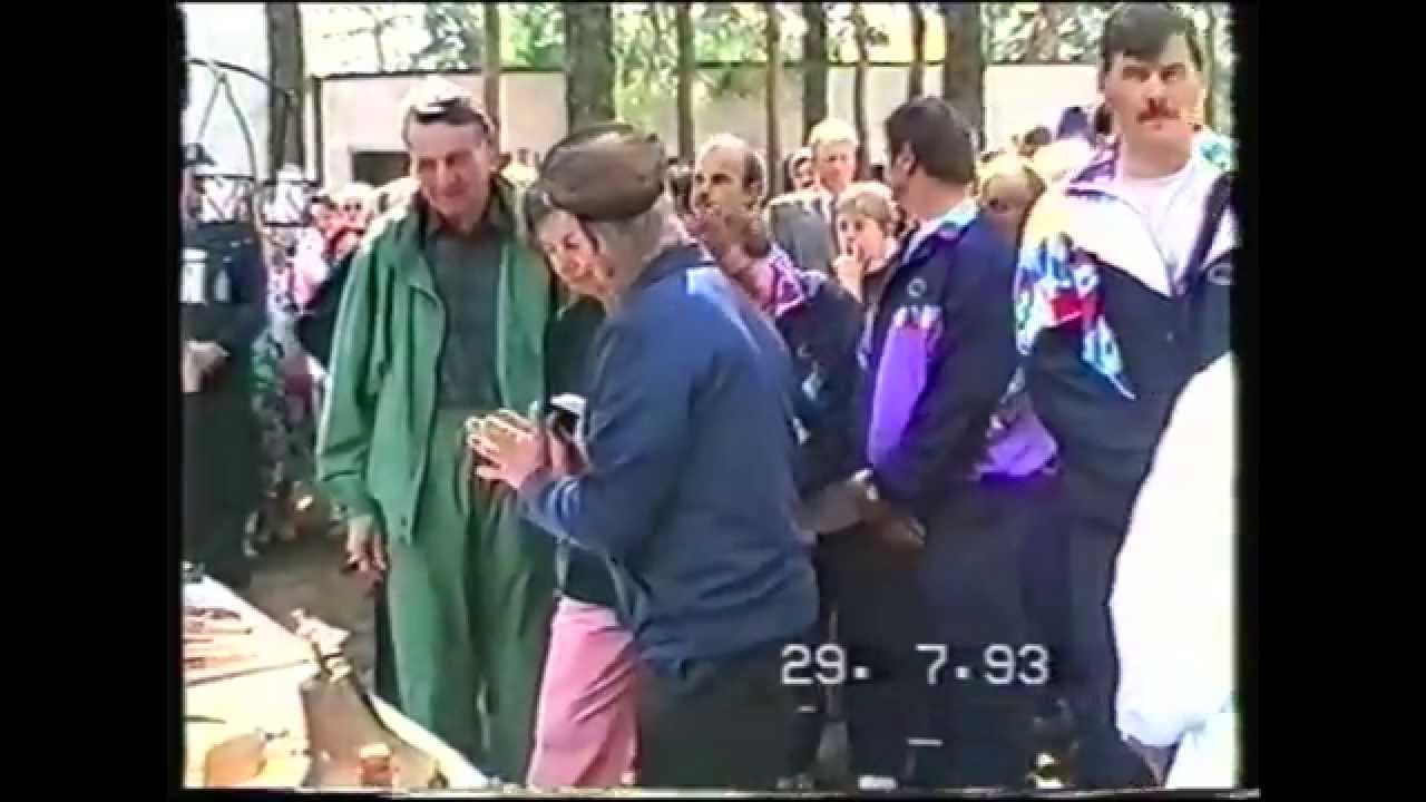 Presidentti Mauno Koiviston ja rouva Tellervo Koiviston vierailu Lestijärvellä 29.7.1993