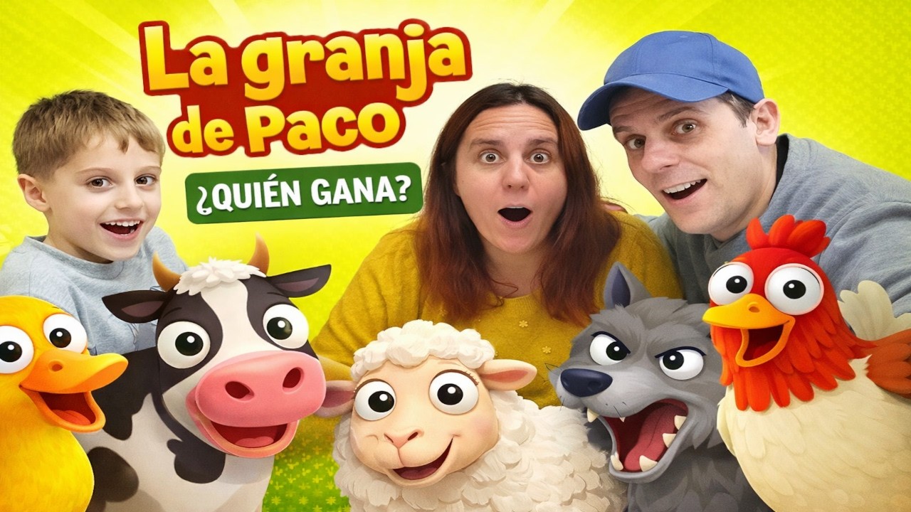 La Granja de Paco 🐮 | Juego de Mesa Familiar Divertidísimo | Pablo y su Familia