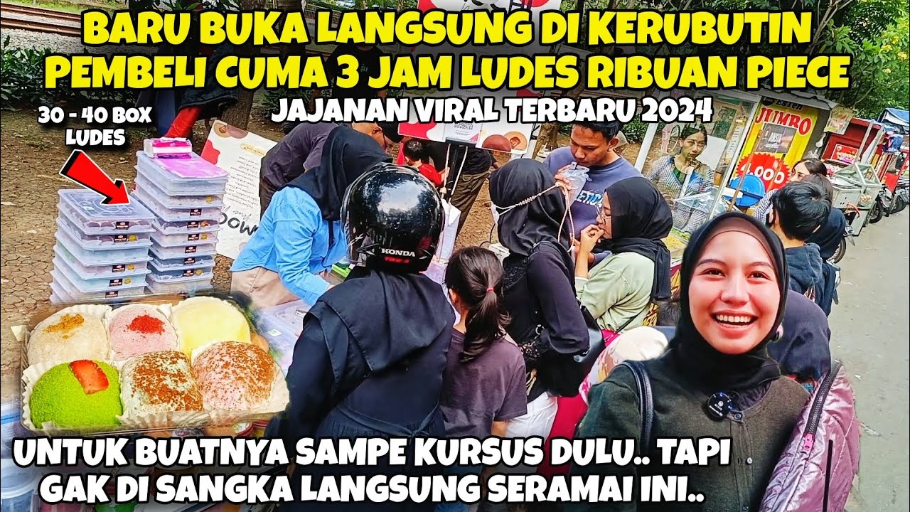 AMAZING.. JUALAN CUMA 3 JAM LUDES RIBUAN Piece OMSET TEMBUS 5 JUTA LEBIH PERHARI PEMBELI RELA ANTRI