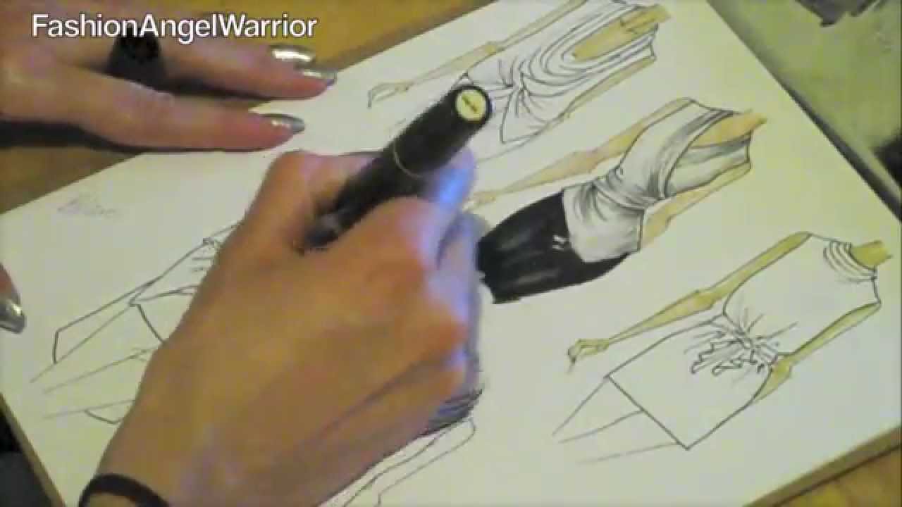 Fashion Sketching 101- How to become a fashion designer