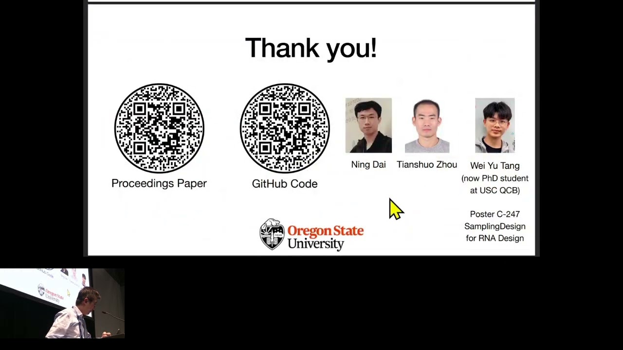 EnsembleDesign: Messenger RNA Design Minimizing Ensemble... - Liang Huang - iRNA - ISMB/ECCB 2025