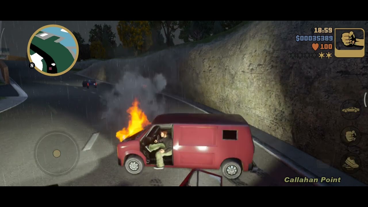 El robo de la furgoneta - GTA III Definive Edition