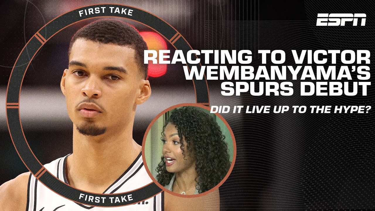 Victor Wembanyama's Spurs debut showed me 'flashes' of what he could be | First Take