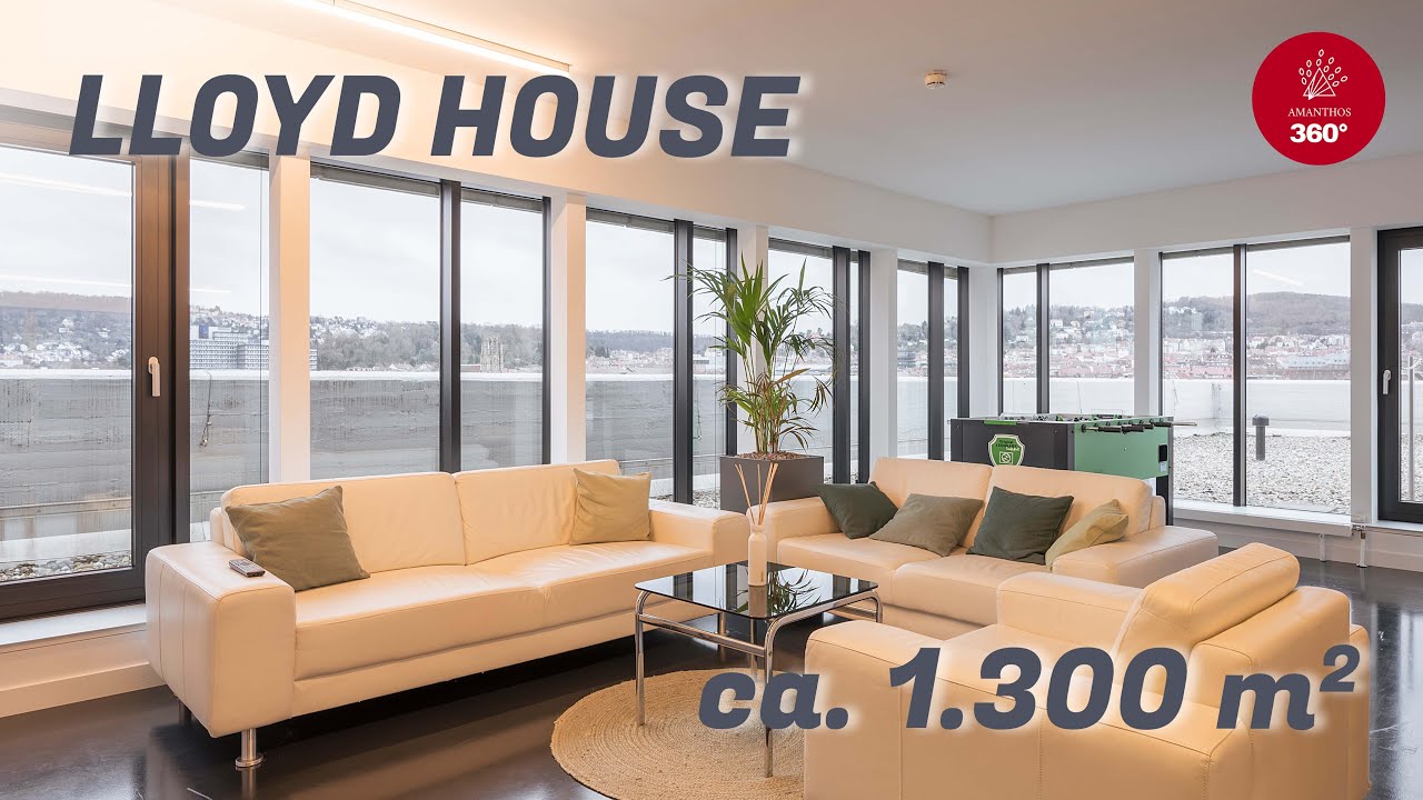 Amanthos 360&deg; Penthouse-B&uuml;ro in Stuttgarter Westen