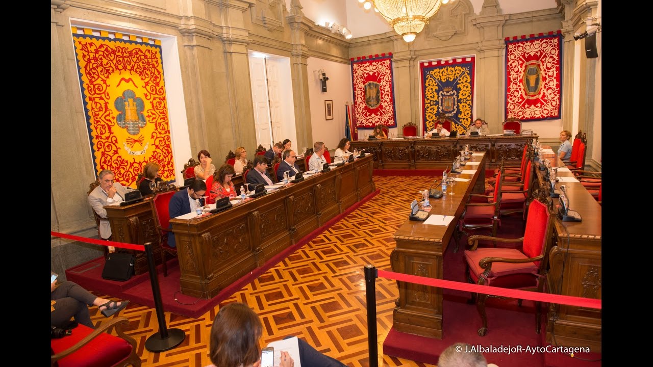 Pleno Ordinario de la Corporación Municipal del Ayuntamiento de Cartagena (24/10/2016) 1ª parte