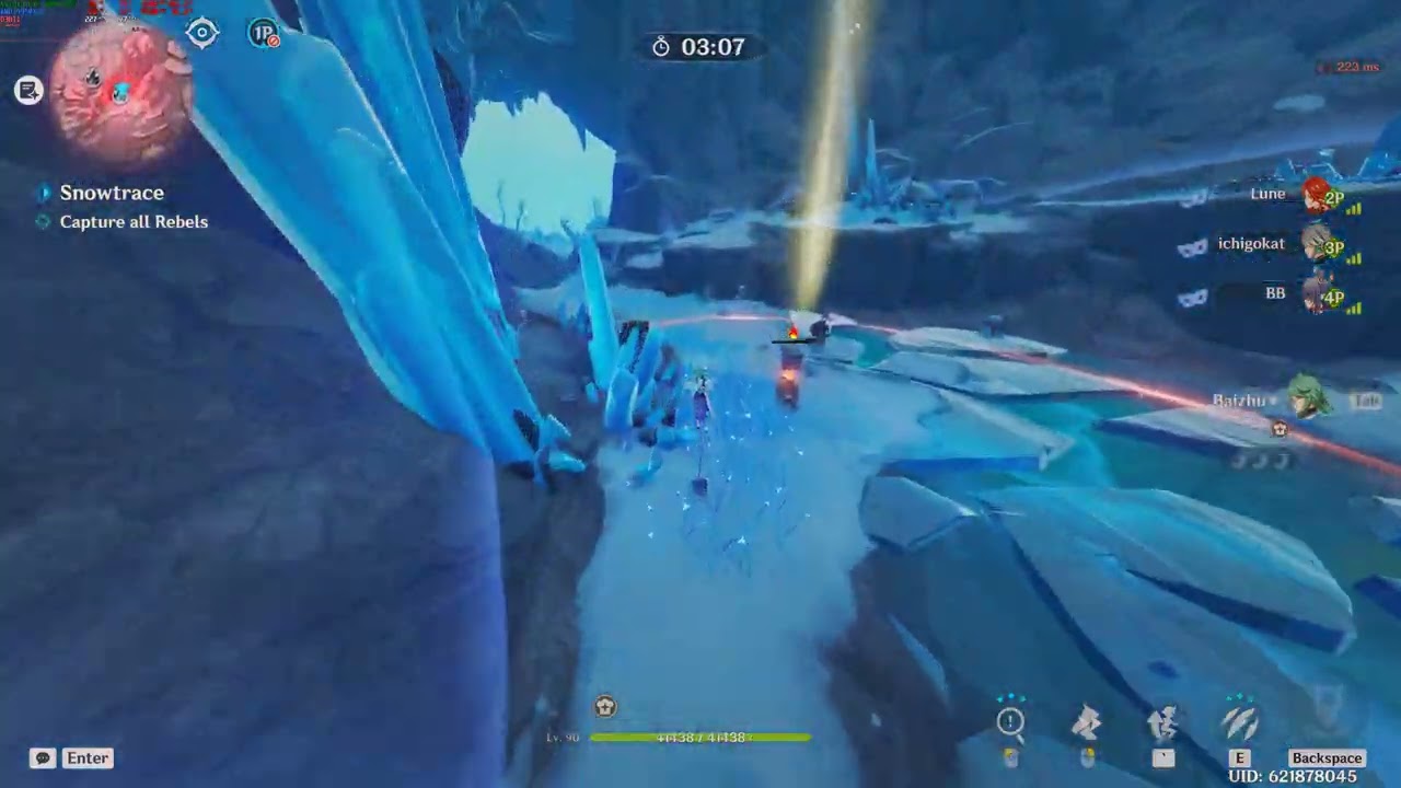 [NA] A final match of SnowTrace minutes before event end.