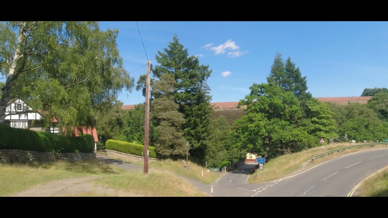 Britain's Most Scenic Bus Route. THORNTON-le-DALE to WHITBY (Shorter Version)