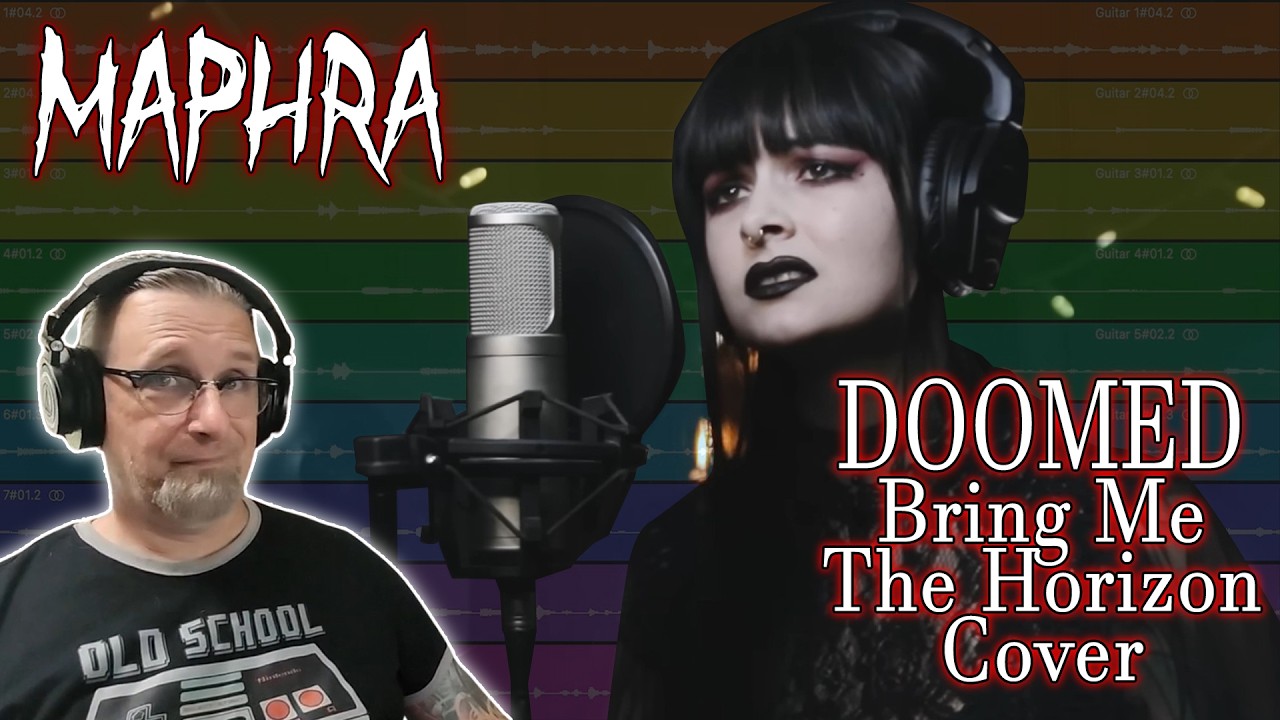 Maphra gets hauntingly with Doomed | Roadie Reacts & Vocal Stem Isolates Bring Me The Horizon cover