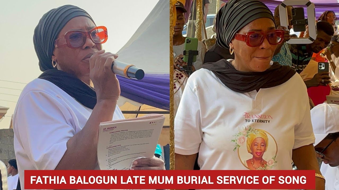YOU WILL BE MOVES TO TEARS! HEAR WHAT FAITHIA BALOGUN SAID ABOUT HER MUM 