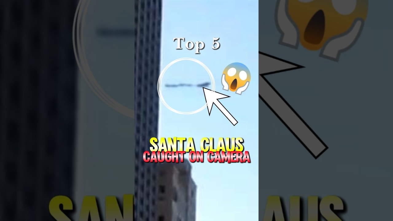 Топ-5 Санта-Клаусов, пойманных на камеру😳 #шорты #вирусноевидео #сантаклаус