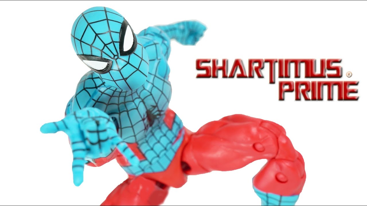 Marvel Legends Web-Man Spider-Man Vintage Collection Retro Card Comic Hasbro Action Figure Review