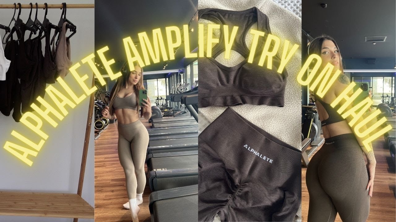 NEW ALPHALETE! V2 contour amplify leggings try-on haul + in depth review - dropping Sept.30