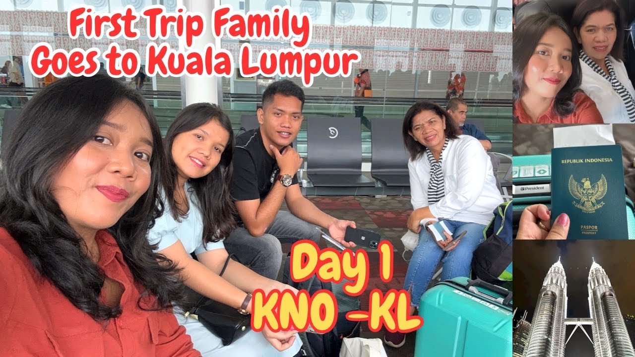 Pertama Kali Jalan-Jalan ke Kuala Lumpur | Day 1 Kualanamu - Kuala Lumpur | Vlog binofika sirait