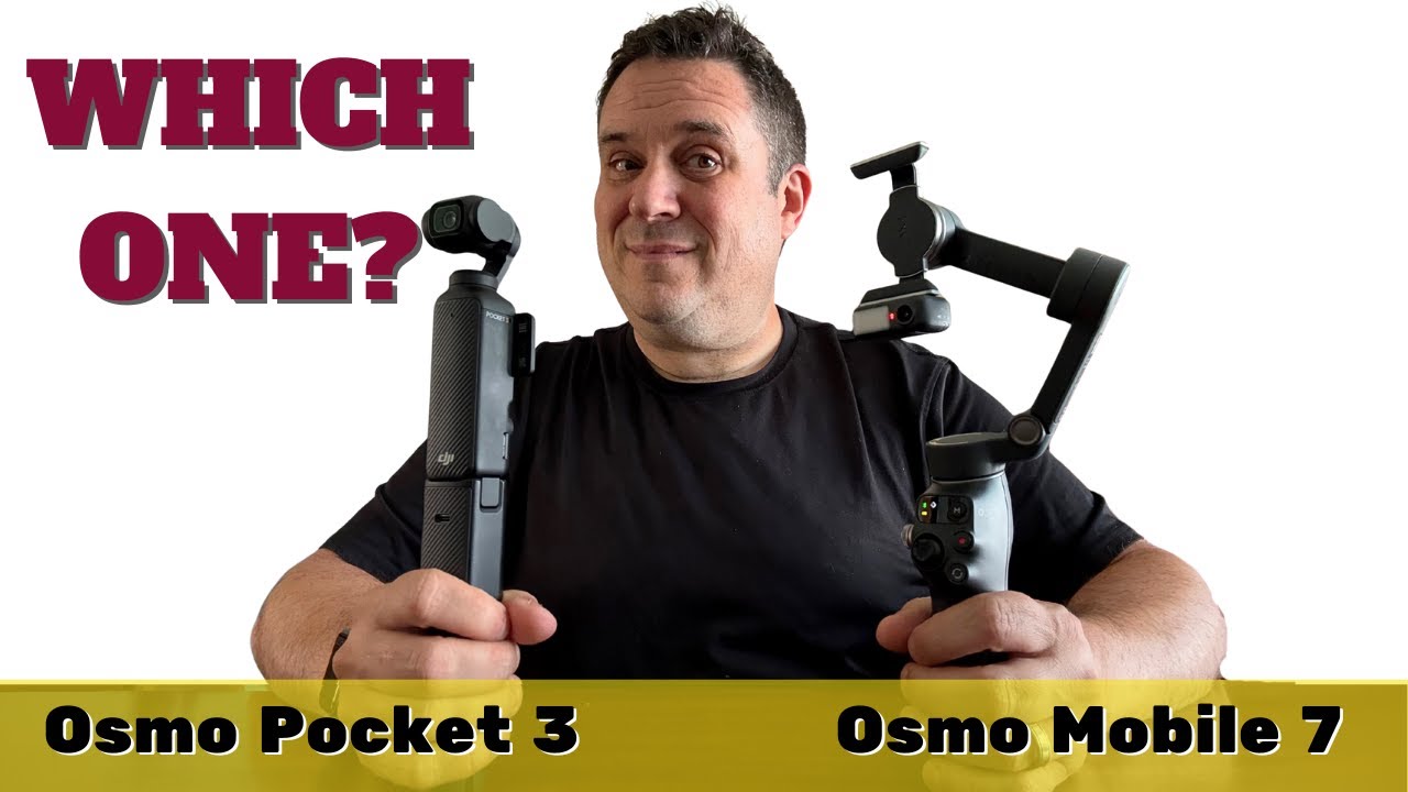 Osmo Pocket 3 VS. Osmo Mobile 7 - A Side-By-Side Compariso