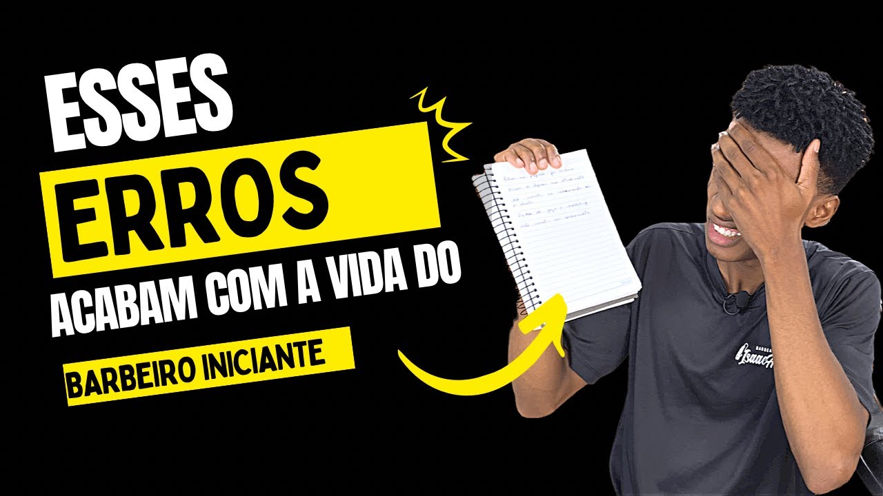 ERROS que todo BARBEIRO INICIANTE comete🤕