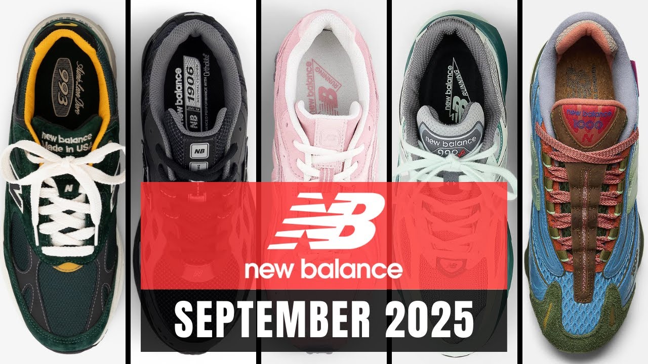 GET THE BEST New Balance releases for September 2025