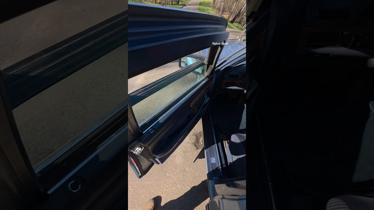 Mercedes W126 560 SEL и ПОЕХАЛ GUARD БРОНЯ #mercedes #mercedesw126 #guard #w126guard #vintage #retro