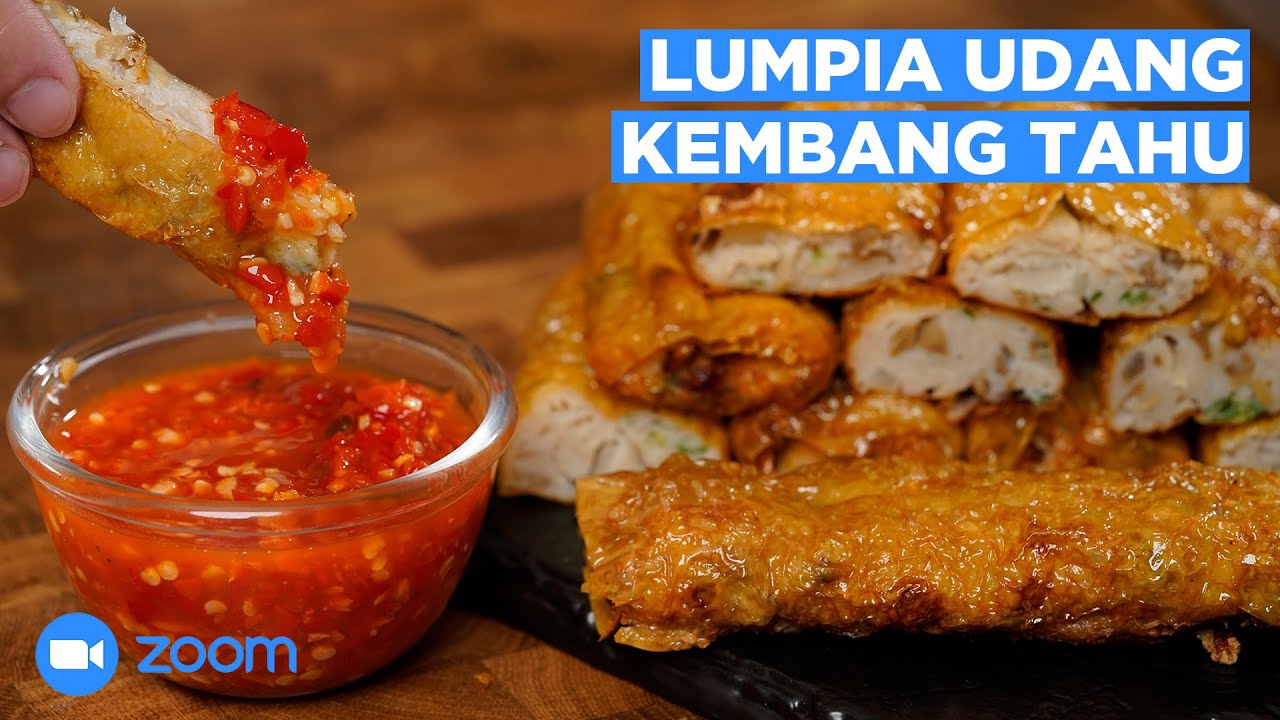 LUMPIA KEMBANG TAHU DI RESTORAN DIMSUM 