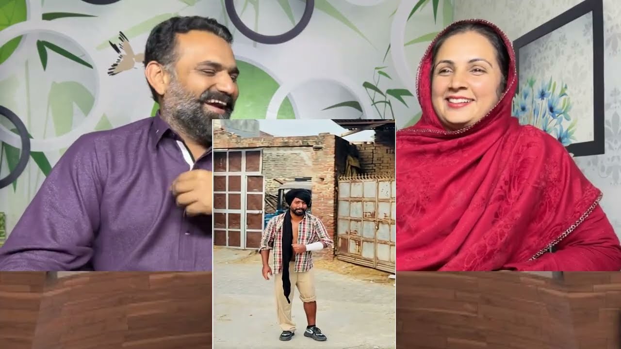 Talvir_taran VS Dhillonhuni BEST Funny Shorts 😂😂|| Pakistani Reaction