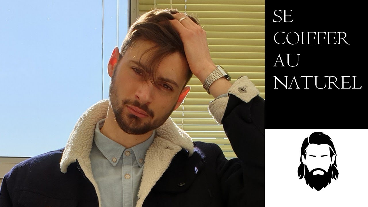 Comment COIFFER ses CHEVEUX FACILEMENT et NATURELLEMENT ?  ✂ TUTO CHEVEUX HOMME 💈