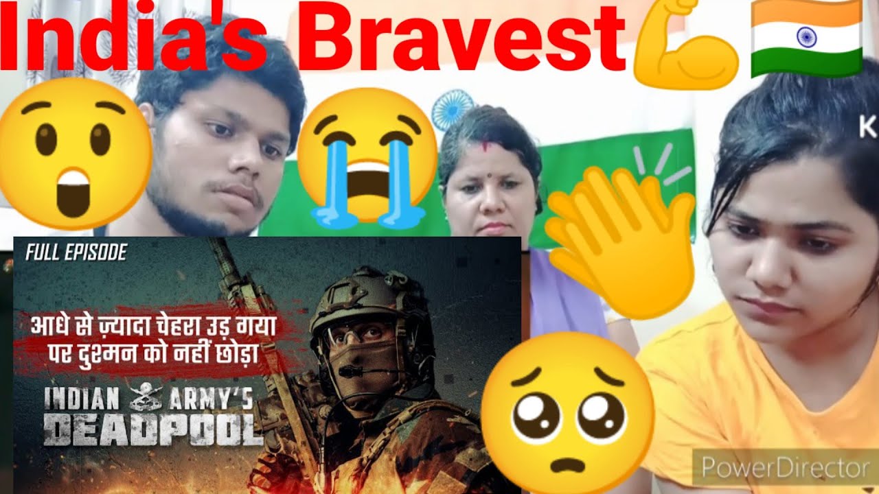 Indian reaction🥺💪| Indian Army's Deadpool | Major Who Conquered Burning Inferno|India's Bravest S2E5