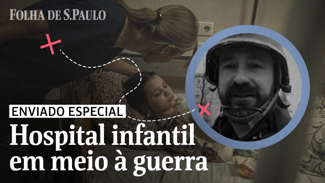 Hospital pediátrico mostra o pior da guerra na Ucrânia | ENVIADO ESPECIAL