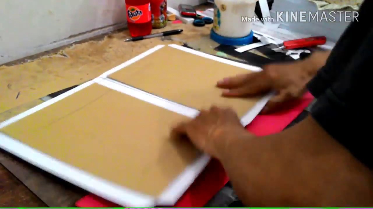 Mas Agus menjilid Hard Cover