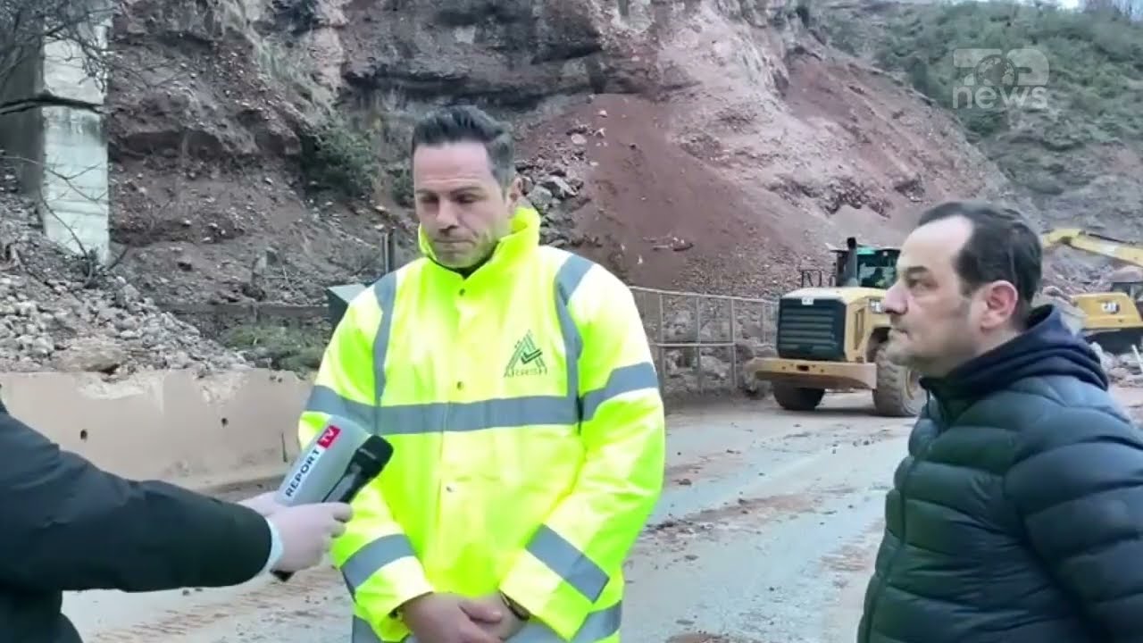 Top News- Shembja e shpatit të malit në Dragostunje, kreu i ARRSH- Fenomen natyror, është i…
