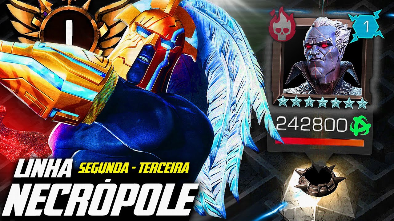 🔴 A NECRÓPOLE, LINHA 3 E 5 (SAURON/SURFISTA) E DEPOIS (DUENDE/ELSA) I ÆGON CONTRA TUDO, E TODOS!