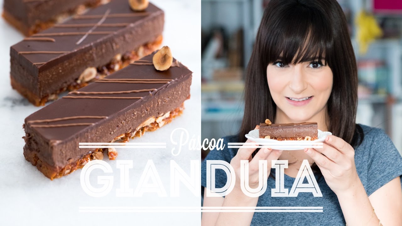 TORTA CROCANTE DE CHOCOLATE E AVELÃ ( GIANDUIA ) | PÁSCOA | DANI NOCE