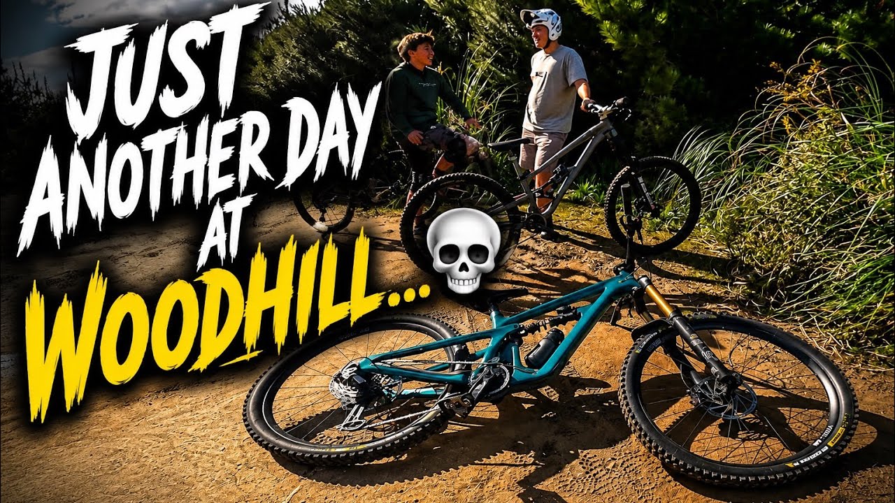 A normal day at WOODHILL mountain bike park
