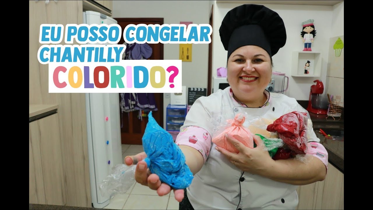 Como congelar e reutilizar seu chantilly