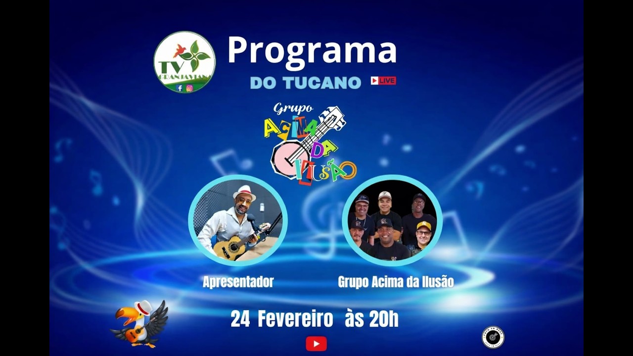 GRUPO ACIMA DA ILUSÃO NO PROGRAMA DO TUCANO NA TV GRANJA VIANA
