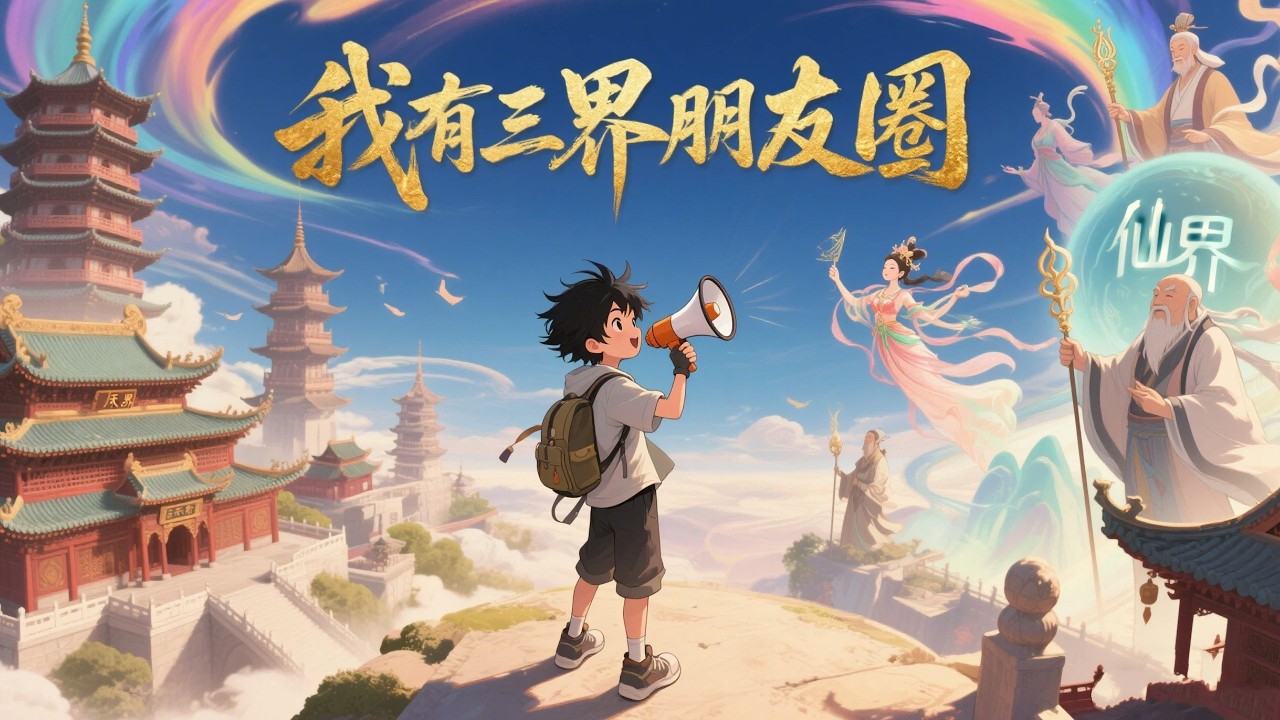 NEW】《我有三界朋友圈》S3-S4手機微信發生了變異，仙界道具隨便買、升級開掛任意選！看他如何逆襲改寫自己的命運！#玄幻 #newanime #2026最火動漫#動態漫畫 #奇幻 #熱血 #修仙