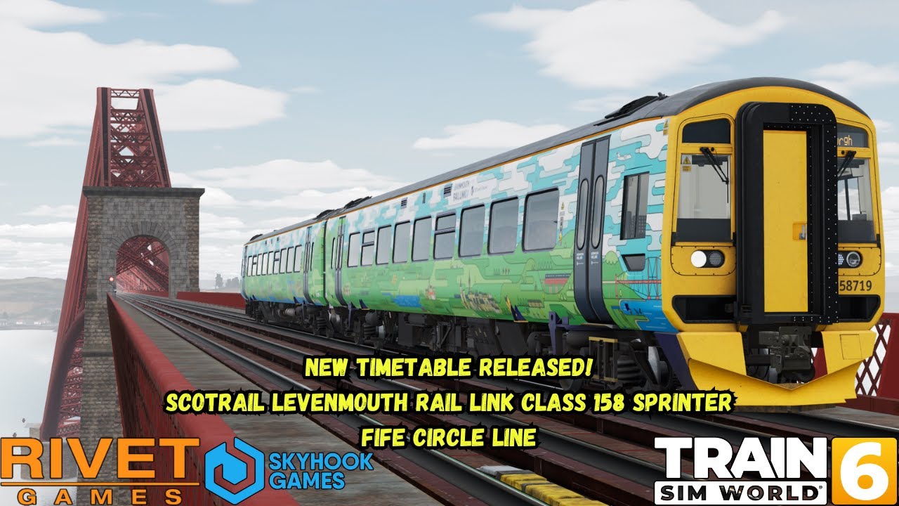 NEW Timetable Released! | ScotRail Levenmouth Rail Link Class 158 Sprinter | Fife Circle Line | TSW6