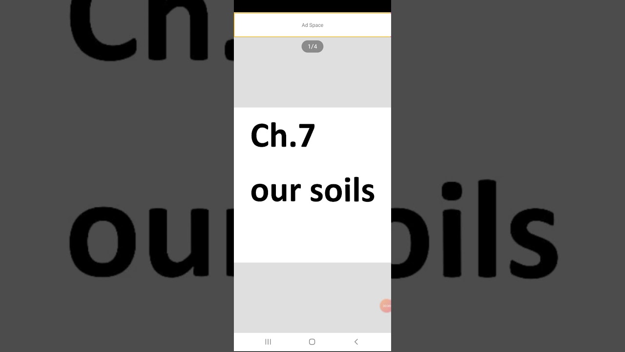 class 4th, ch.7 our soils ( formation and conservation)