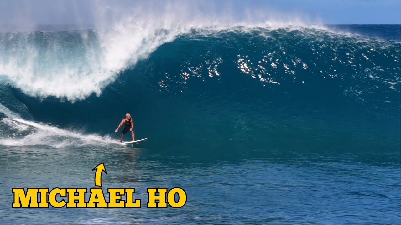 67 YEARS Young Michael Ho Takes On 10-12 Foot Pipeline