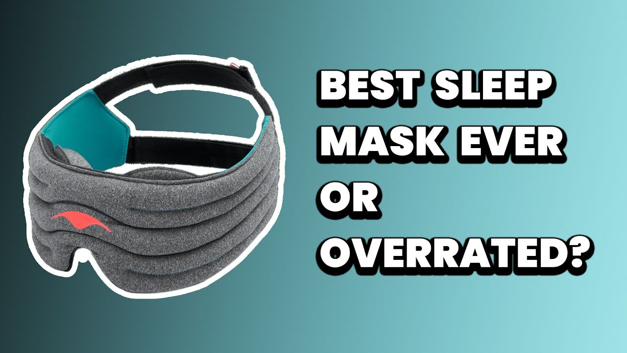 Best Sleep Mask Ever or Overrated? | Manta Weighted Sleep Mask Review