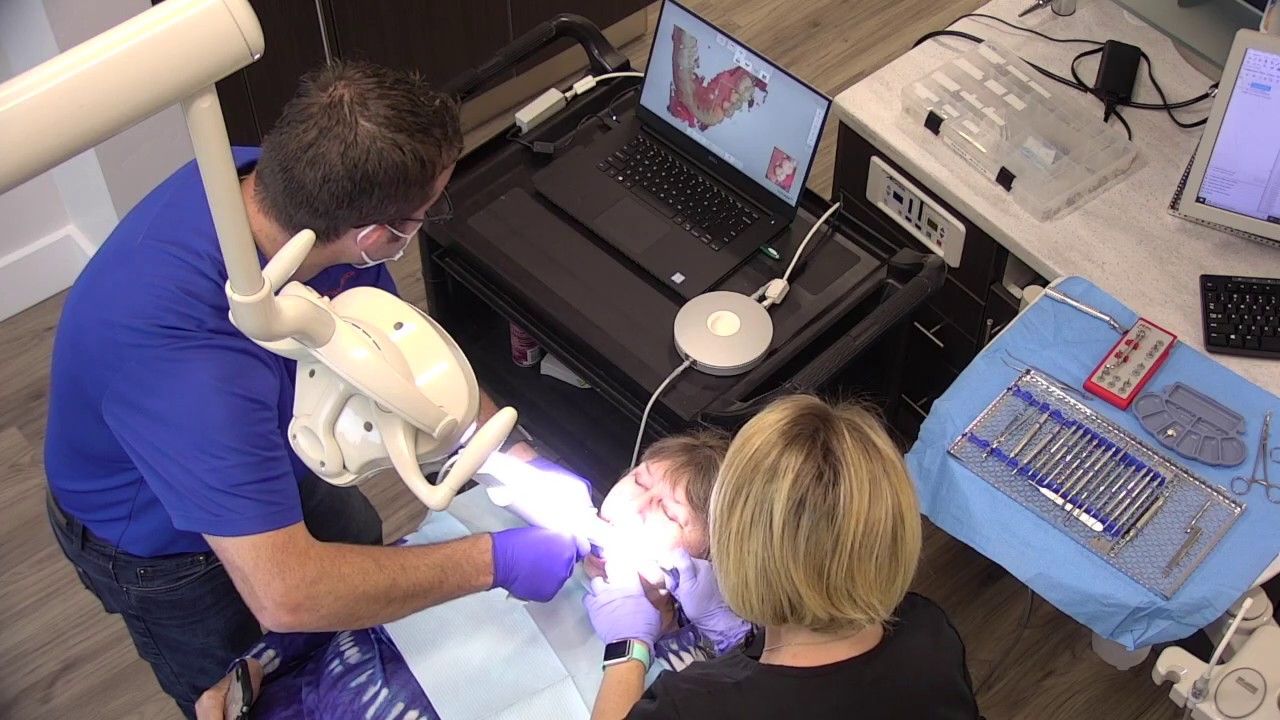 Clinical Demonstration of a Digital Impression using a Trios Scan of and Elos Scan Body