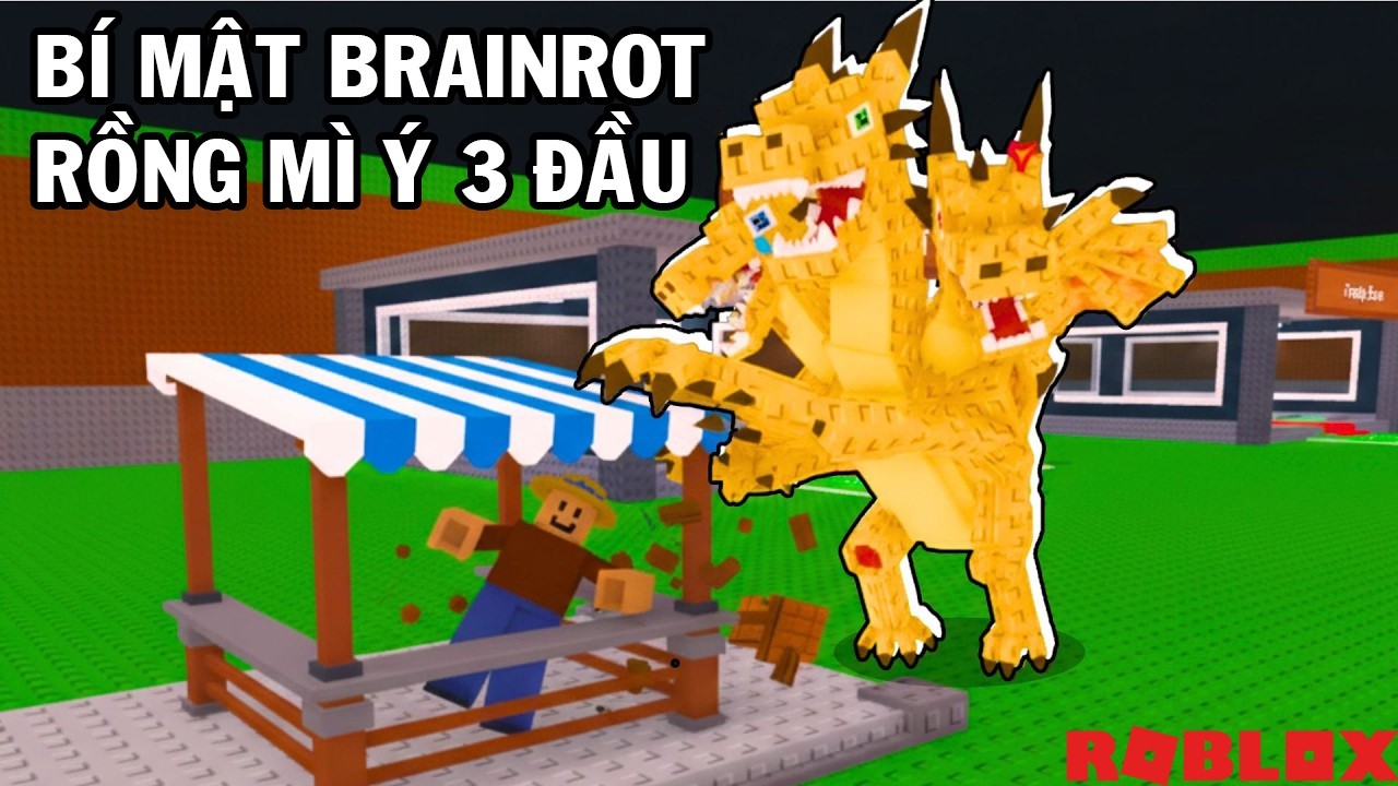 Khám phá bí mật đen tối của Brainrot Rồng 3 đầu Hydra Cannelloni OG thần thoại | Game Short