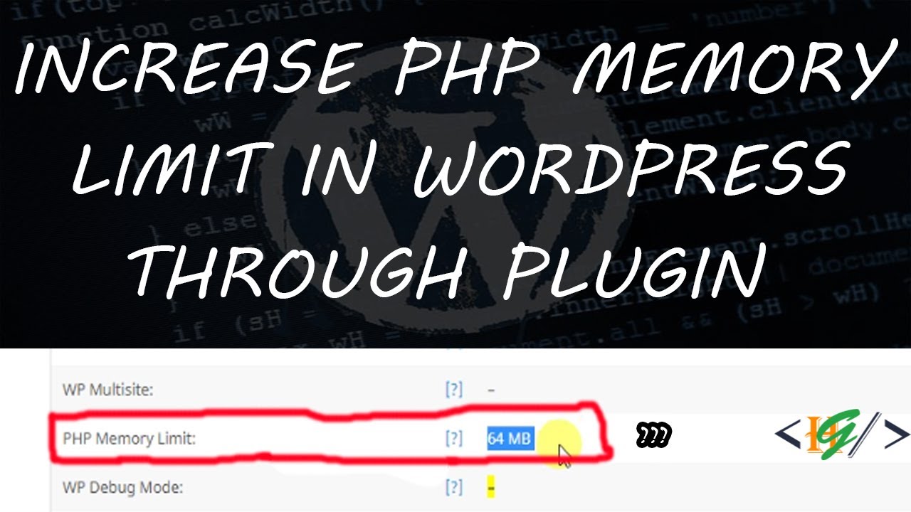 How to increase php memory limit through plugin in wordpress