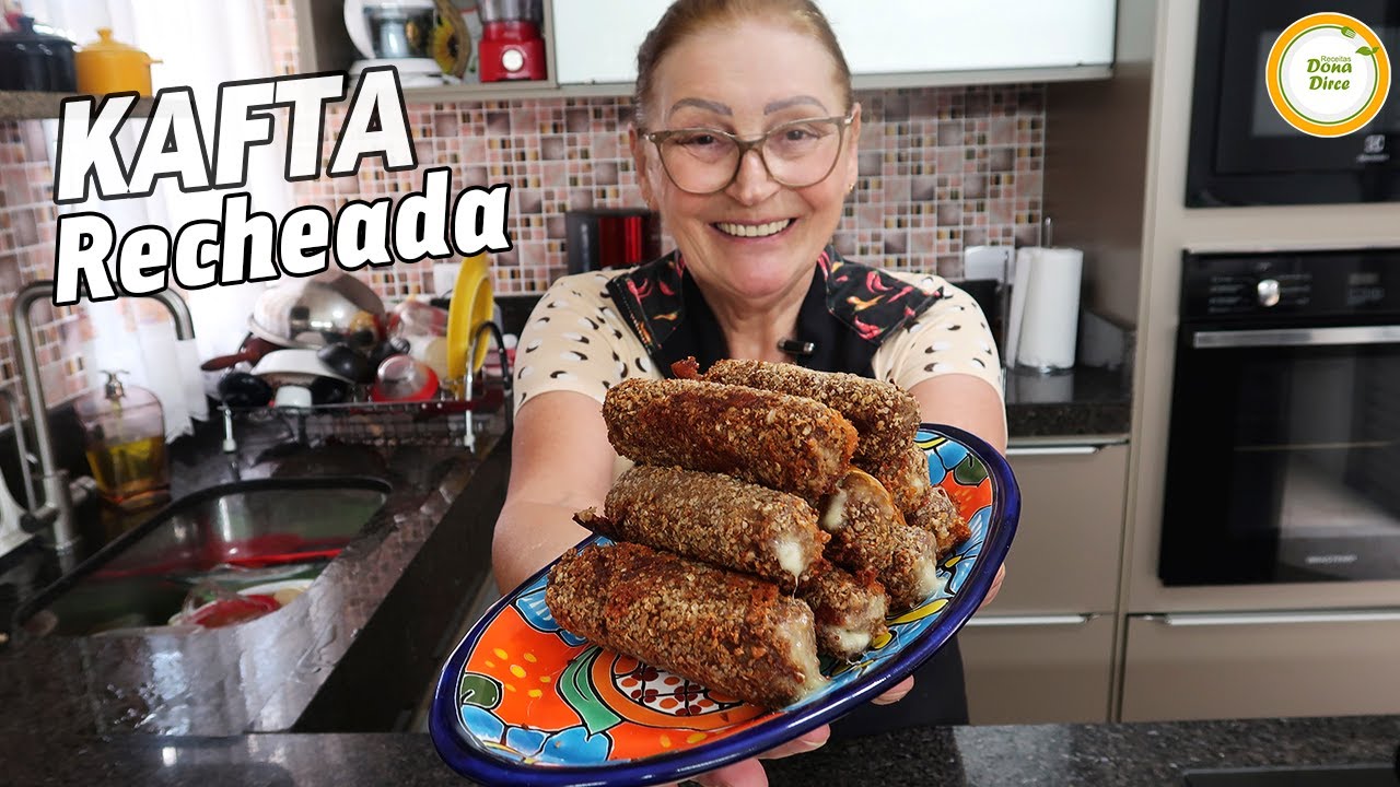 VAMOS RECHEAR KAFTA ? | KAFTA RECHEADA COM QUEIJO | PALITO DE CARNE E QUEIJO | ESPETO DE CARNE #949