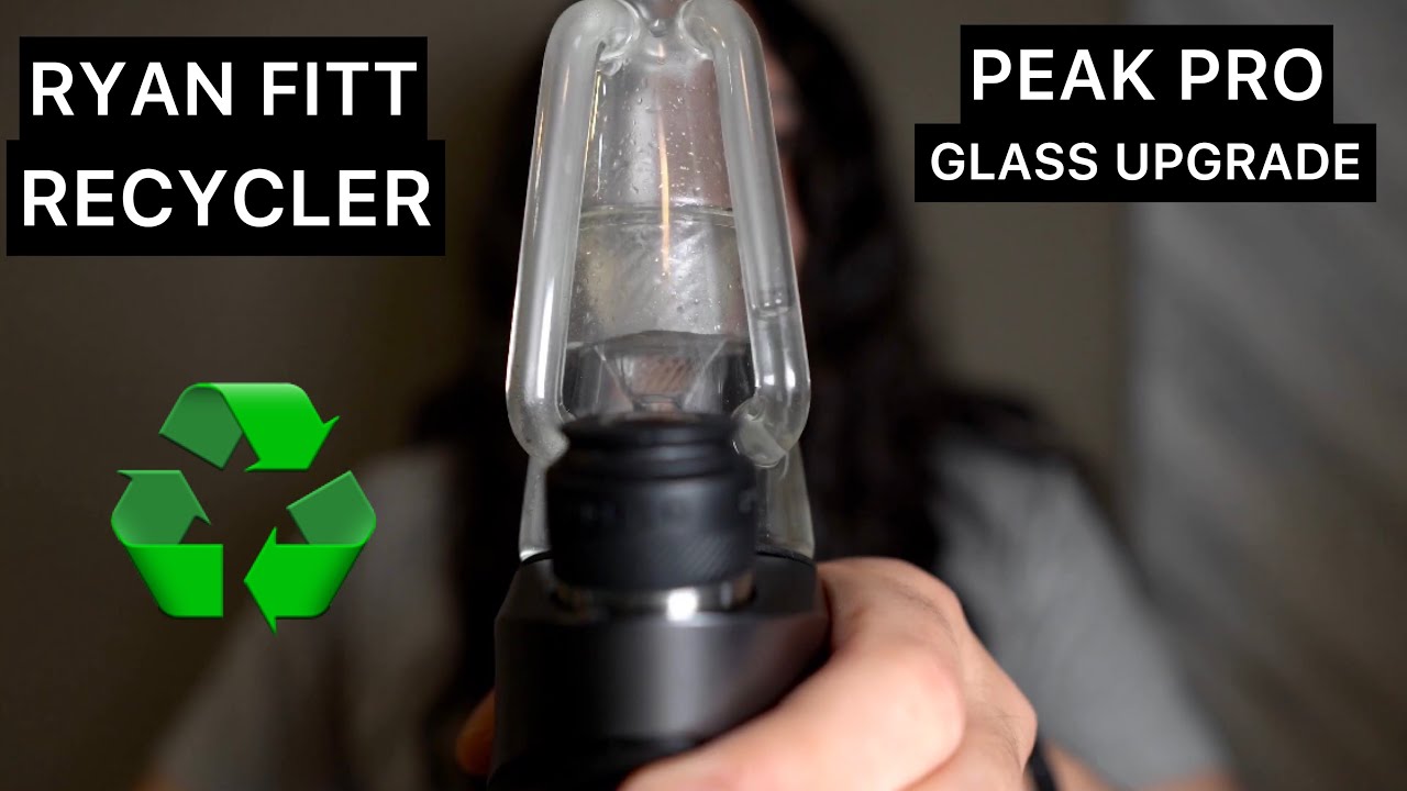 Puffco Peak Pro RYAN FITT RECYCLER  Review ♻️ | Mighty Melts Rosin