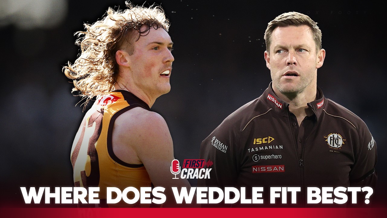 'He's a bit of a drifter' - Is Josh Weddle's versatility overrated? 🤔 I First Crack I Fox Footy