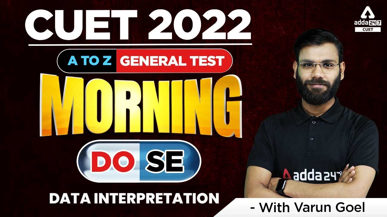 🔥 General Test Morning Dose | CUET 2022 General Test Preparation | CUET 2022 General Test Strategy