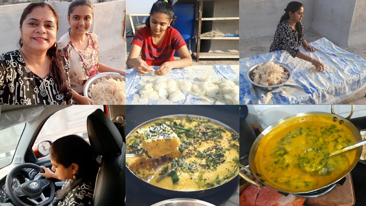 holi shubh ho🎨bathua ki kadhi🌿 suji besan ka dhokla🧀 homemade aloo chips🥔BREAKFAST TO DINNER ROUTINE