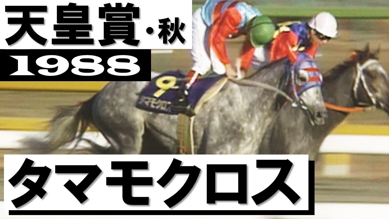 オグリキャップとの“芦毛頂上決戦”制し史上初の春秋制覇【天皇賞・秋1988】