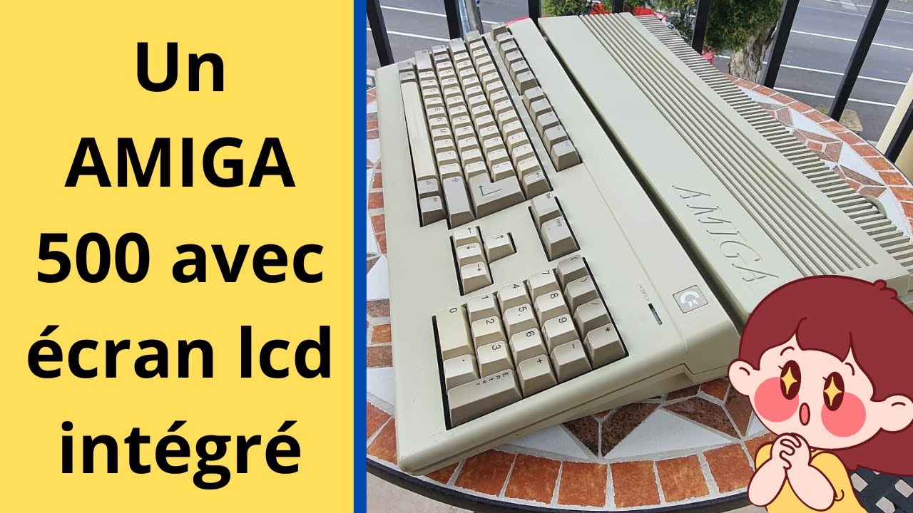Un Amiga 500 avec &eacute;cran int&eacute;gr&eacute;!